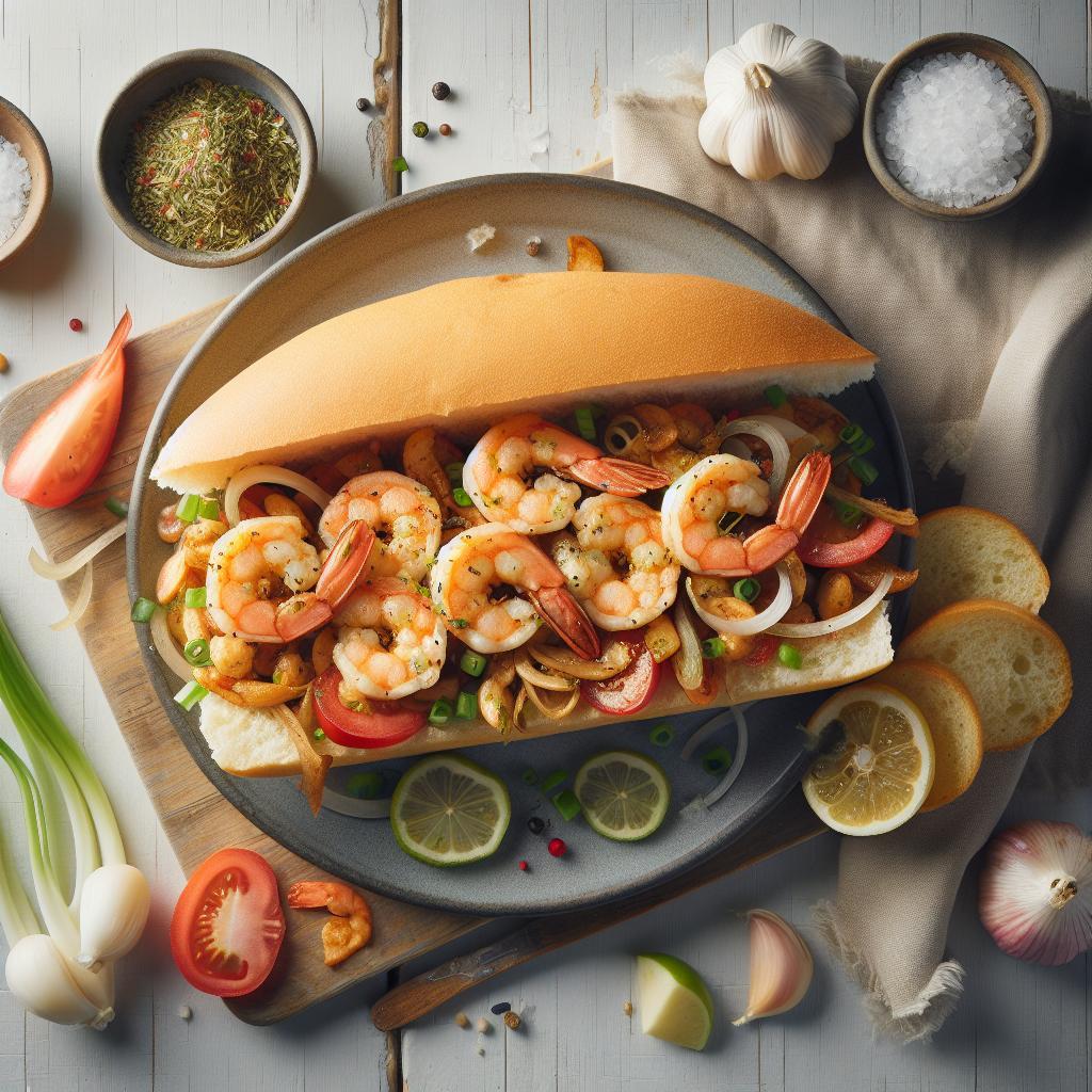 Savor the Classic Shrimp Po’ Boy: A New Orleans Delight