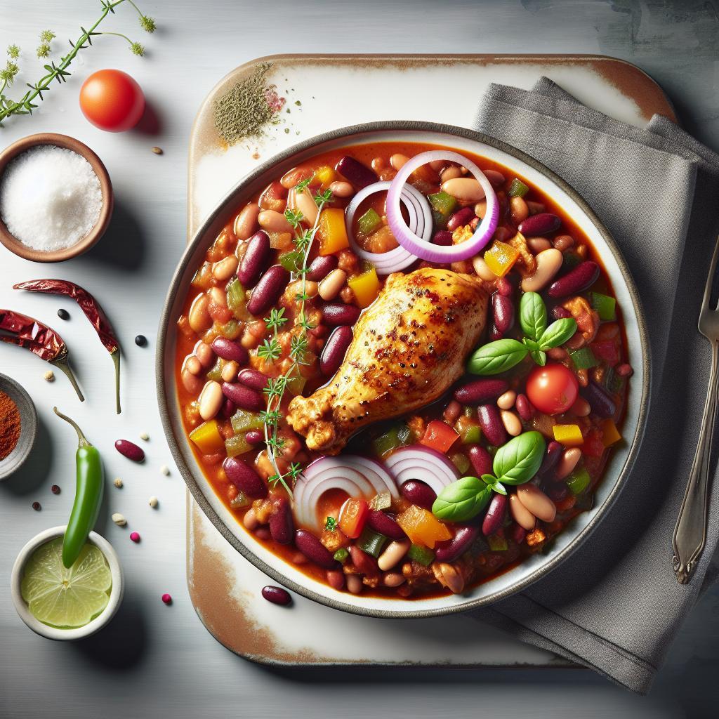 Hearty Chicken and Bean Chili: A Flavor-Packed Comfort Meal
