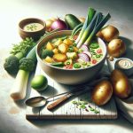 Comfort in a Bowl: Roasted Potato and Leek Soup Delight
