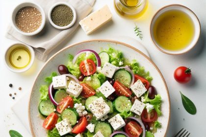 Fresh Flavors: Crafting the Perfect Greek Salad with Feta
