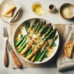 Golden Roasted Asparagus with a Parmesan Twist: A Flavorful Delight