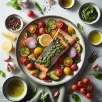 Effortless Sheet Pan Pesto Salmon: Flavor Meets Simplicity