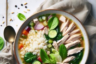 Hearty Turkey and Rice Soup: A Comfort Food Classic