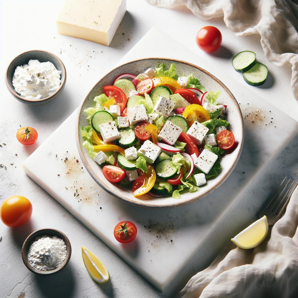 Fresh Flavors: Crafting the Perfect Greek Salad with Feta