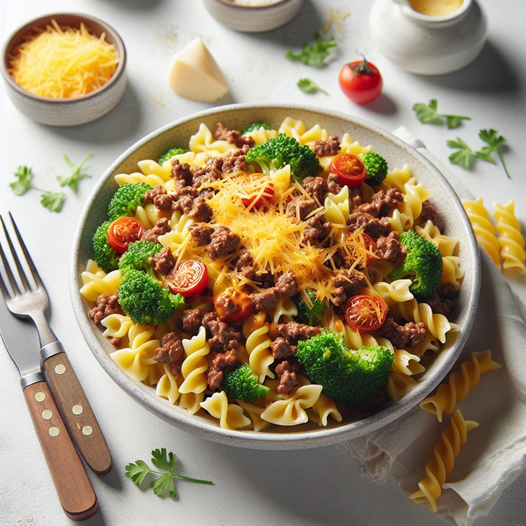 Unlock Comfort: The Ultimate Cheesy Ground Beef Pasta Recipe