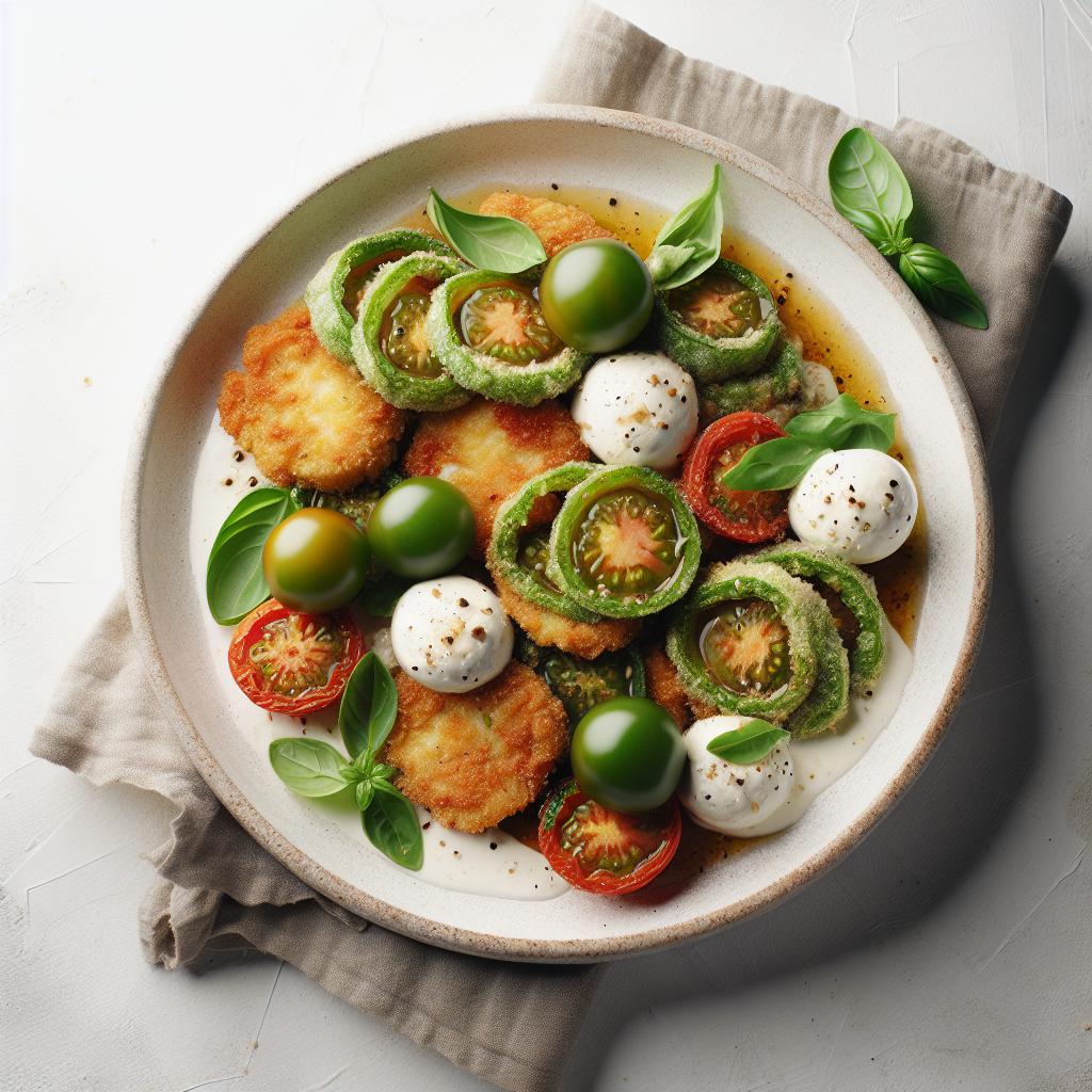 Crisp & Fresh: The Ultimate Fried Green Tomato Caprese Guide