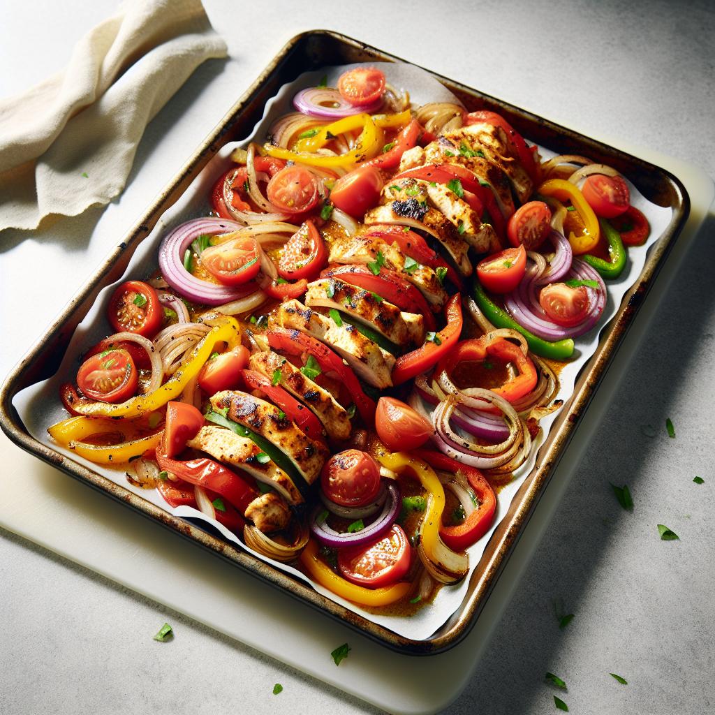 Easy Sheet Pan Chicken Shawarma: Flavorful One-Pan Feast