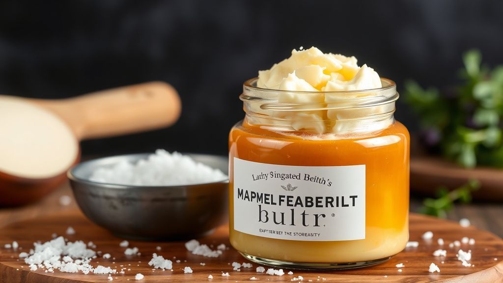 Maple Butter - 3-Ingredient Maple Sea Salt Butter (Better Than Store-Bought)