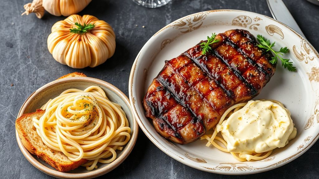 Garlic butter - 7 Creative Ways to Use Roasted Garlic Butter (Bread, Pasta, Steak & More)