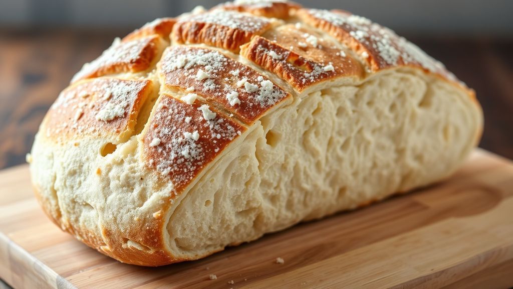 Sourdough Bread - Master Classic Sourdough Bread: Step-by-Step Recipe for Tangy Crust and Chewy Crumb