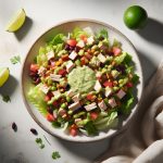 Zesty Turkey Taco Salad with Refreshing Lime Dressing Twist