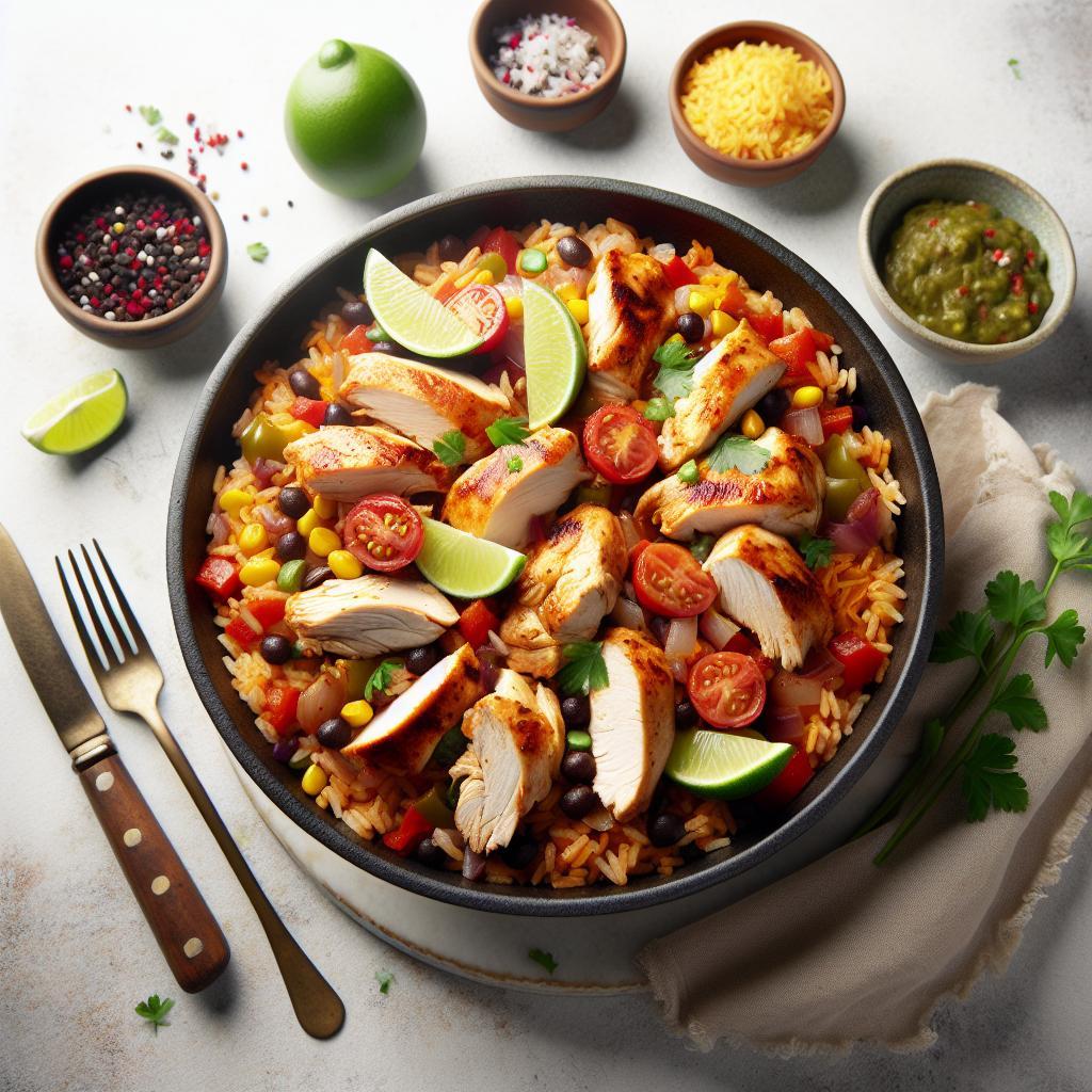 Flavorful One-Pot Mexican Chicken and Rice Recipe Unveiled