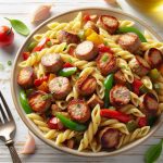 Spice Up Dinner: Cajun Pasta with Savory Turkey Sausage