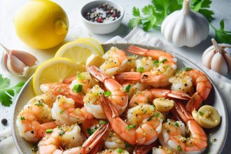 Zesty Lemon Garlic Shrimp: A Burst of Flavor in Every Bite
