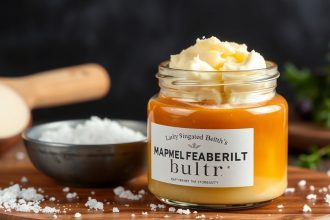 Maple Butter - 3-Ingredient Maple Sea Salt Butter (Better Than Store-Bought)