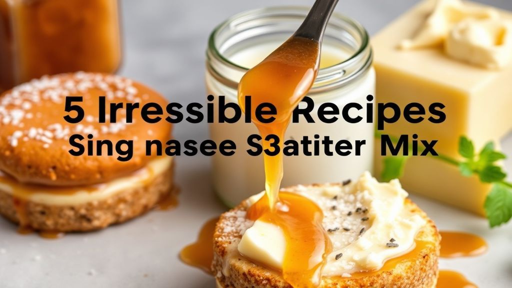 maple butter - 5 Irresistible Recipes Using Maple Salted Butter Mix